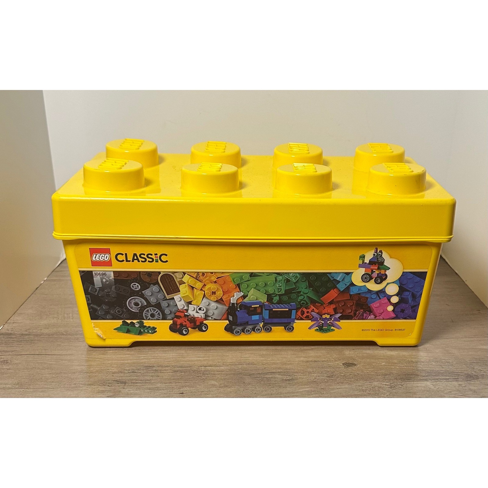 LEGO Classic Yellow Brick Storage Box 10696 Organizer Container 2015