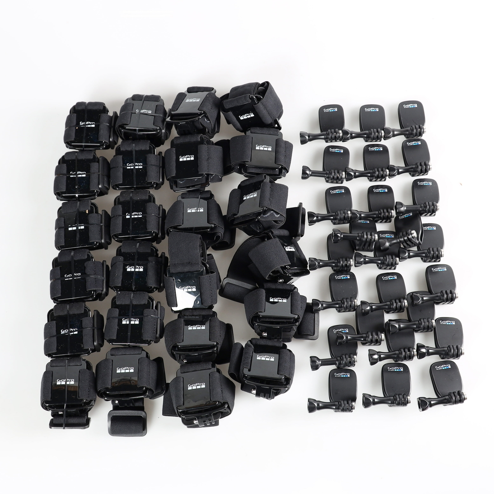 lot of 25 GoPro Head Strap + Quickclip for HERO Action Cameras with Thumb Screws