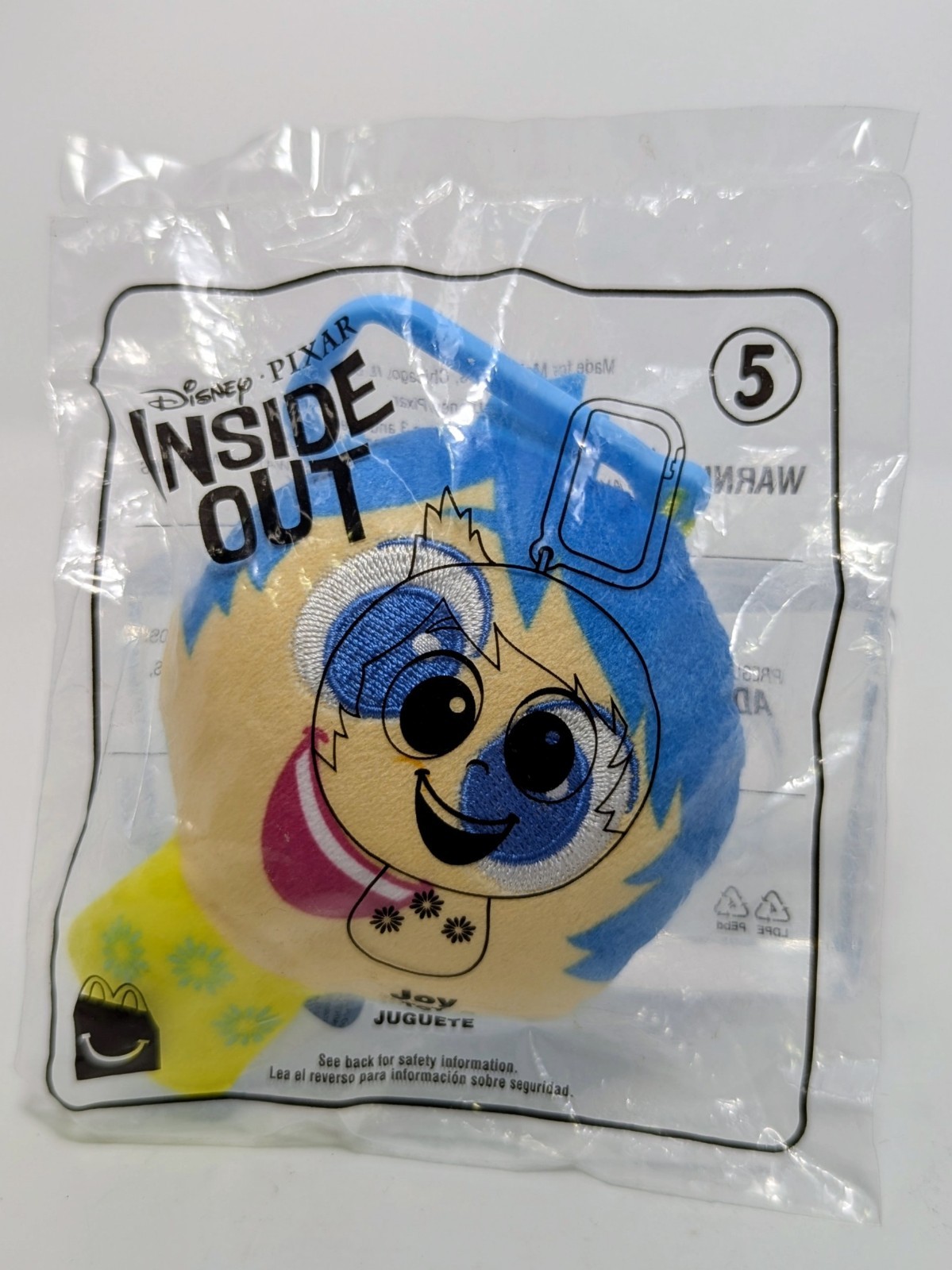 McDonald's Happy Meal Toy 2020 Disney Pixar Inside Out #5 NEW IN PACKAGE