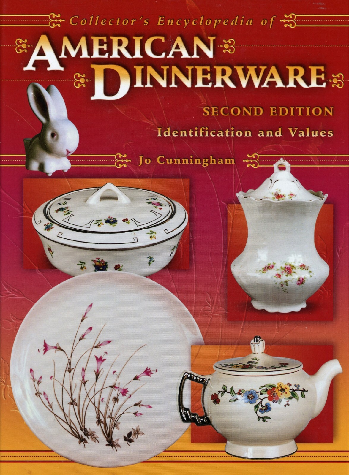 American China Dinnerware - Makers Patterns Marks Dates / Illust. Book + Values