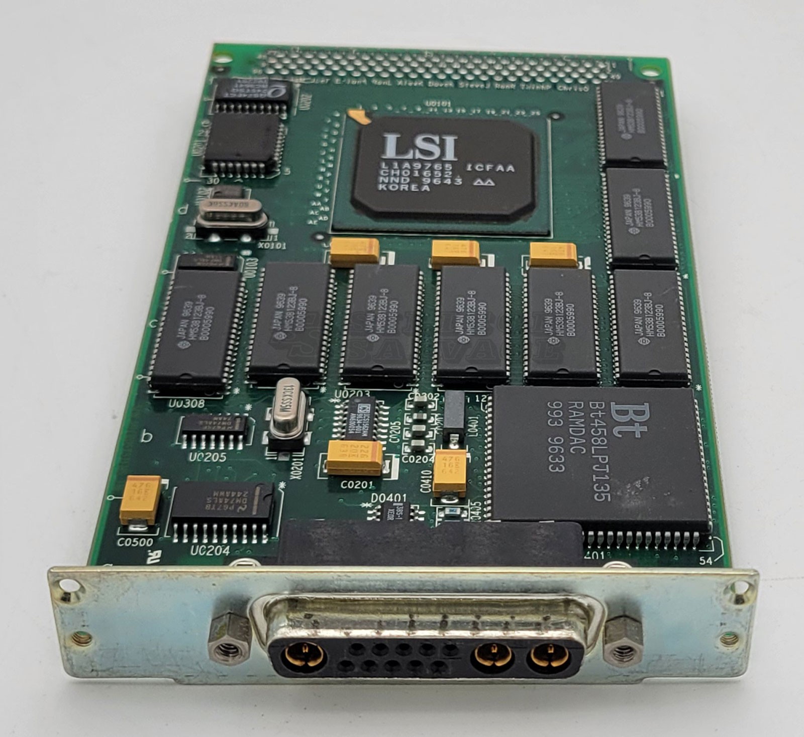 Sun 501-2922 Turbo GX 8-Bit Color Frame Buffer SBUS Graphics Card X7110A