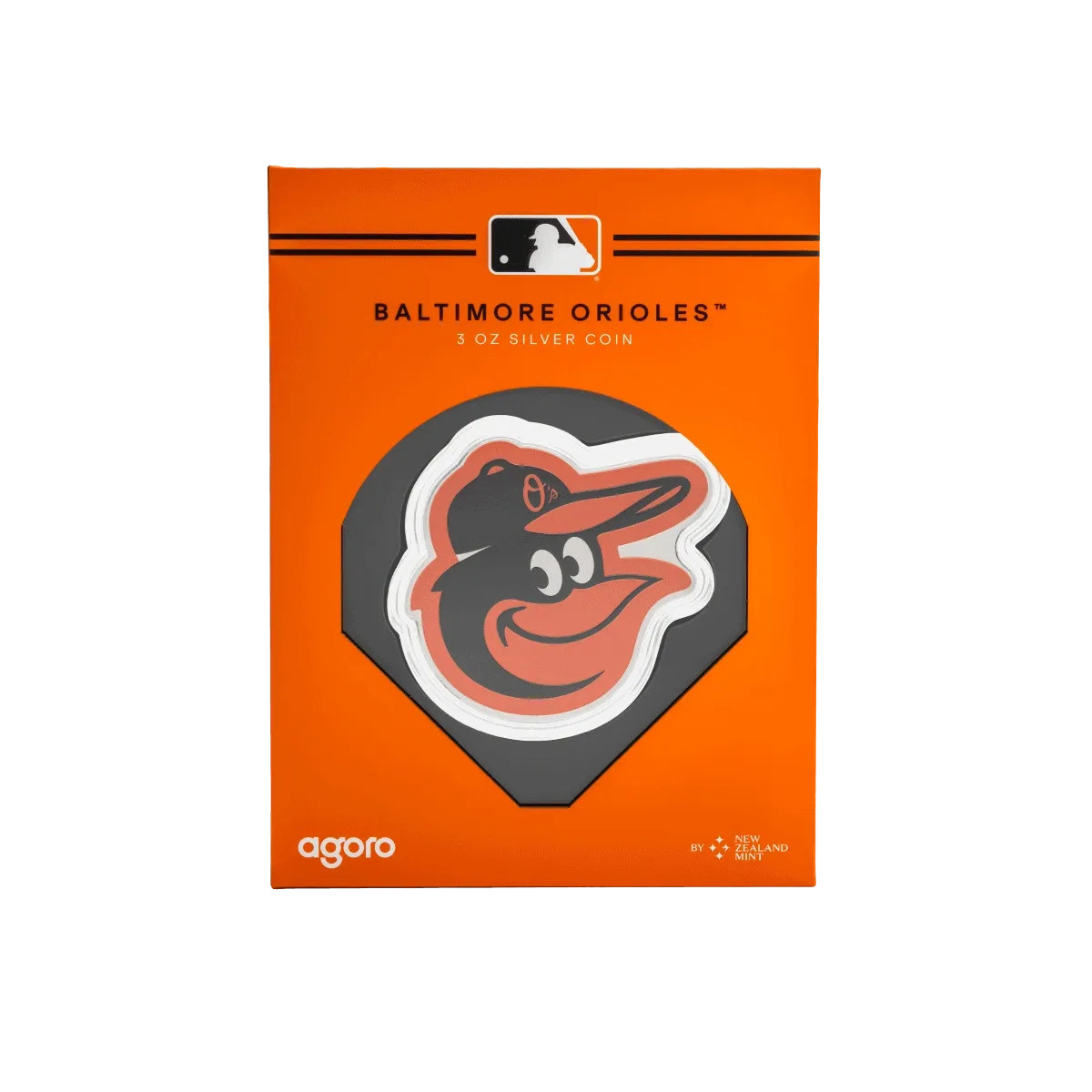 2025 MLB Baltimore Orioles 3 oz Silver Coin