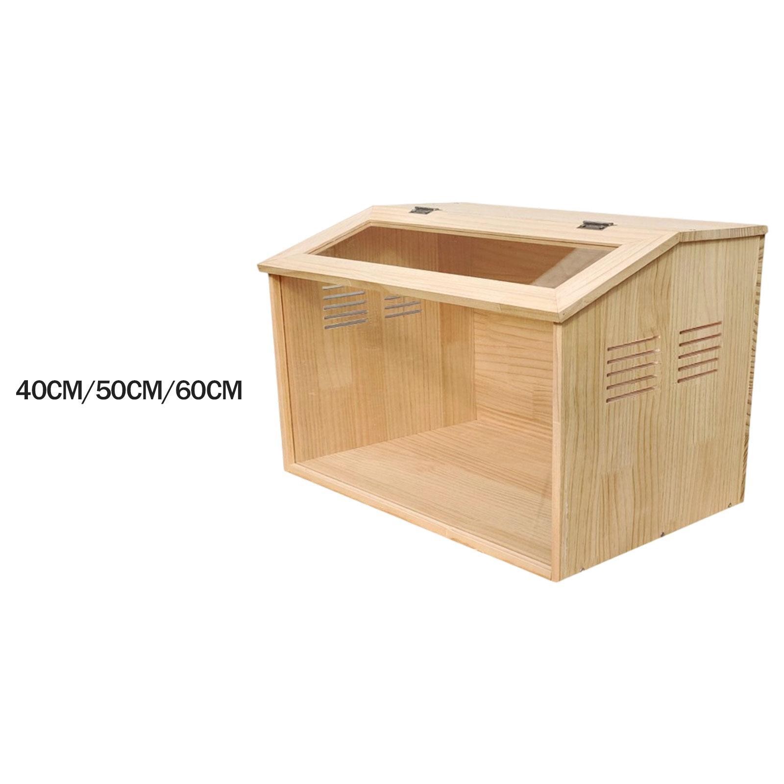 Chick Brooder Box Quail Nest Cage Clear Ducks Birds Incubator Sturdy House