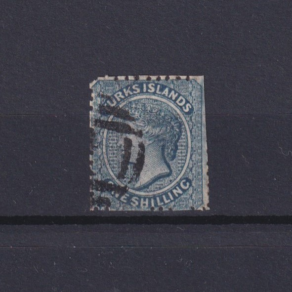 TURKS ISLANDS 1867, SG# 3, CV £60, Unwmk, Used