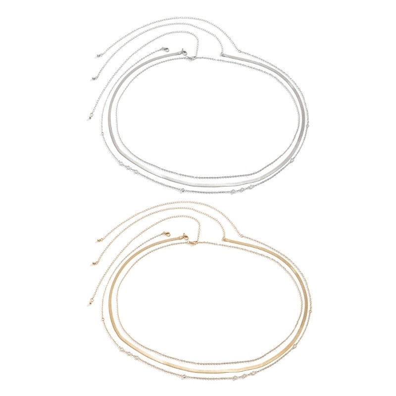 Modern Multi Layer Snake Chain Waist Jewelry Body Accessories for Elegant Women