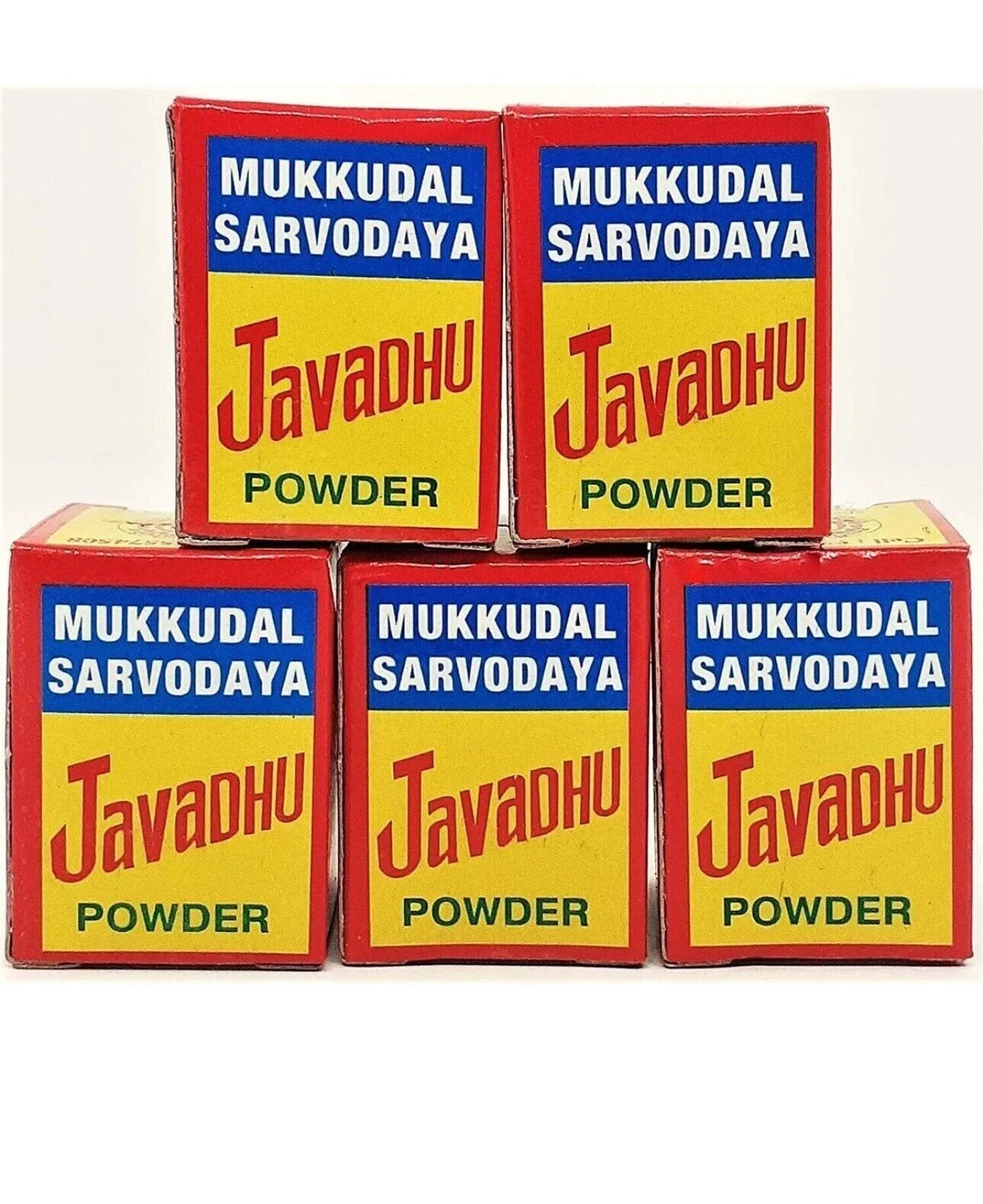 MUKKUDAL SARVODAYA JAVADHU POWER 10GM (2GM X 5 Packs)-Pure Herbal