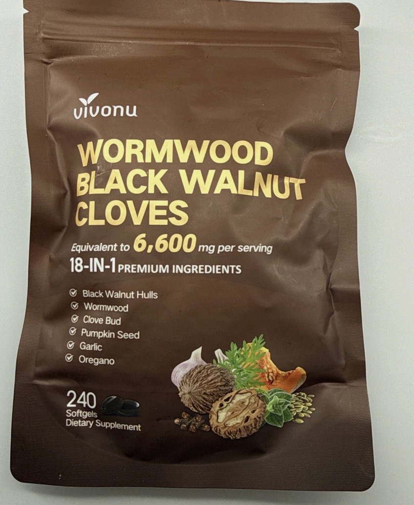 Vivonu Wormwood Black Walnut Cloves 18-in-1 240 Softgels