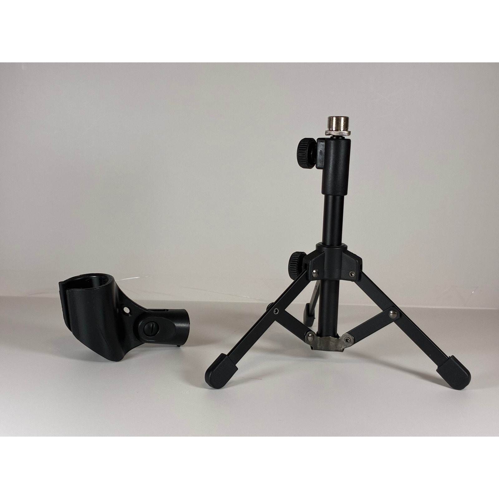 Adjustable Desktop Microphone Stand Tripod Tabletop