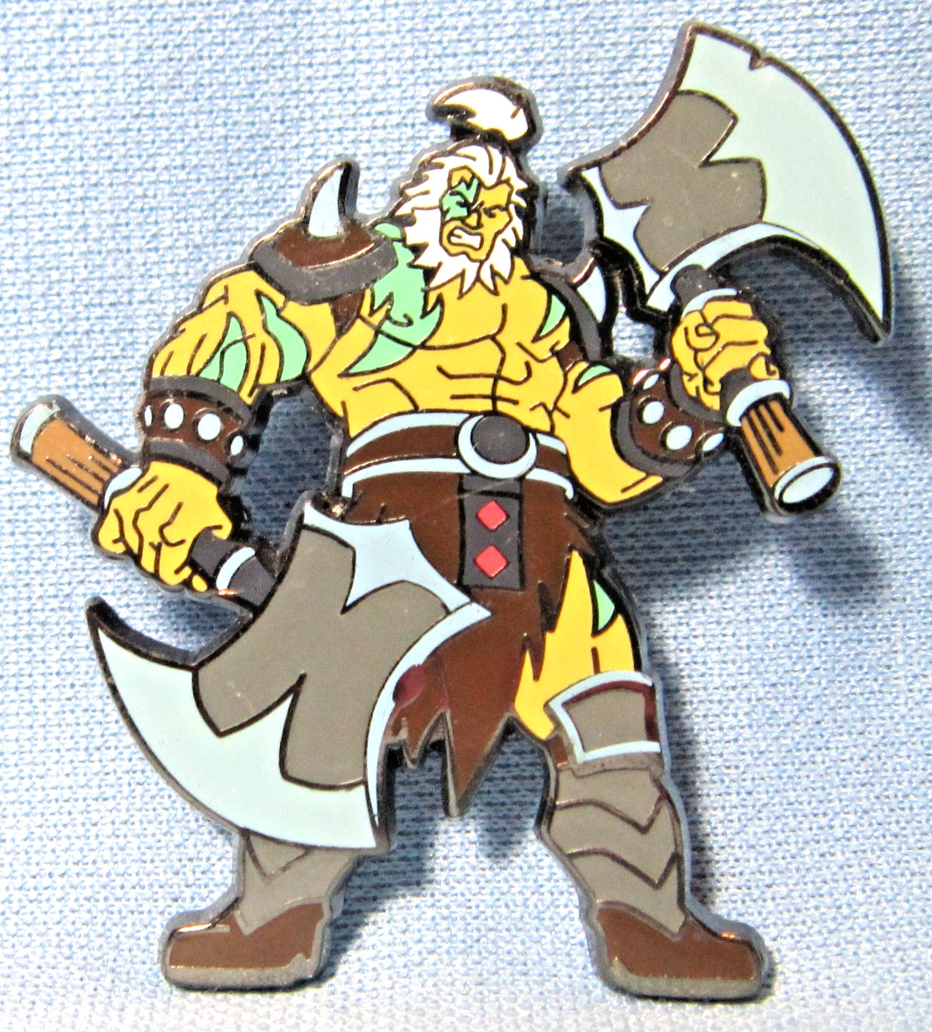 BARBARIAN Enameled Pin    World of WARCRAFT Blizzcon 2015 Blizzard Series 2