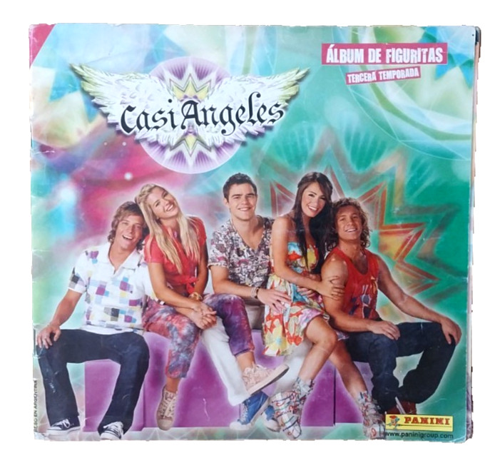 2008 Panini Argentina Casi Angeles Complete Sticker Album Almost Angels - Import