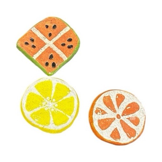 Clay Customizable Fruit Set Educational Multicolored