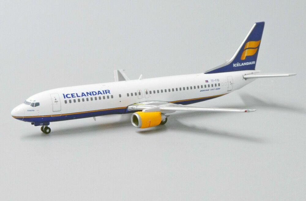 JC Wings XX4328 Icelandair Boeing 737-400 TF-FID Diecast 1/400 Model Airplane
