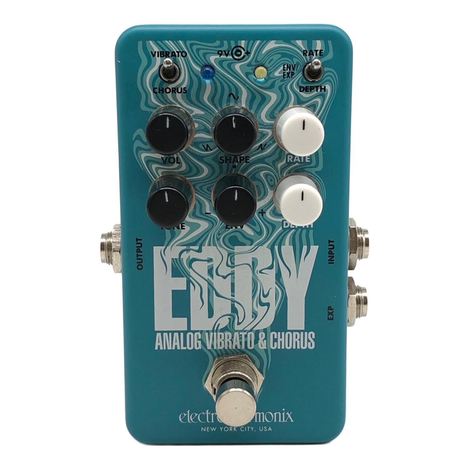 Electro-Harmonix EDDY Chorus Vibrato Guitar Effect Pedal Compact Modulation