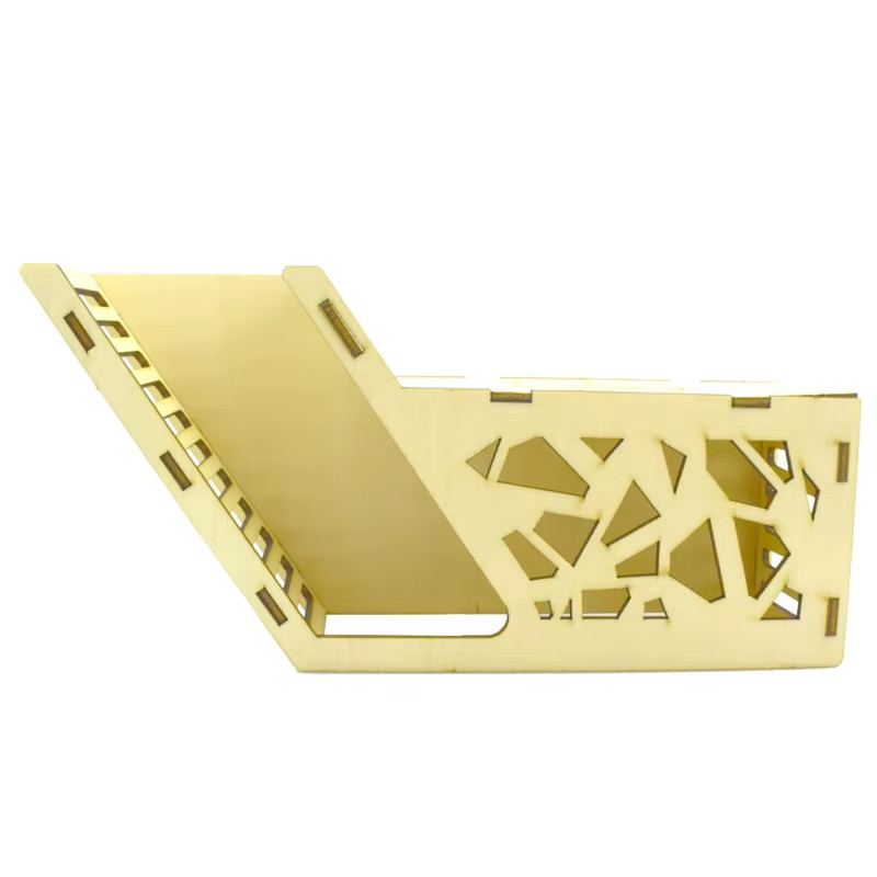 New Dwarf Hamster Hideout Wood Tube Climbing Tunnel House for Small Hamsters Min