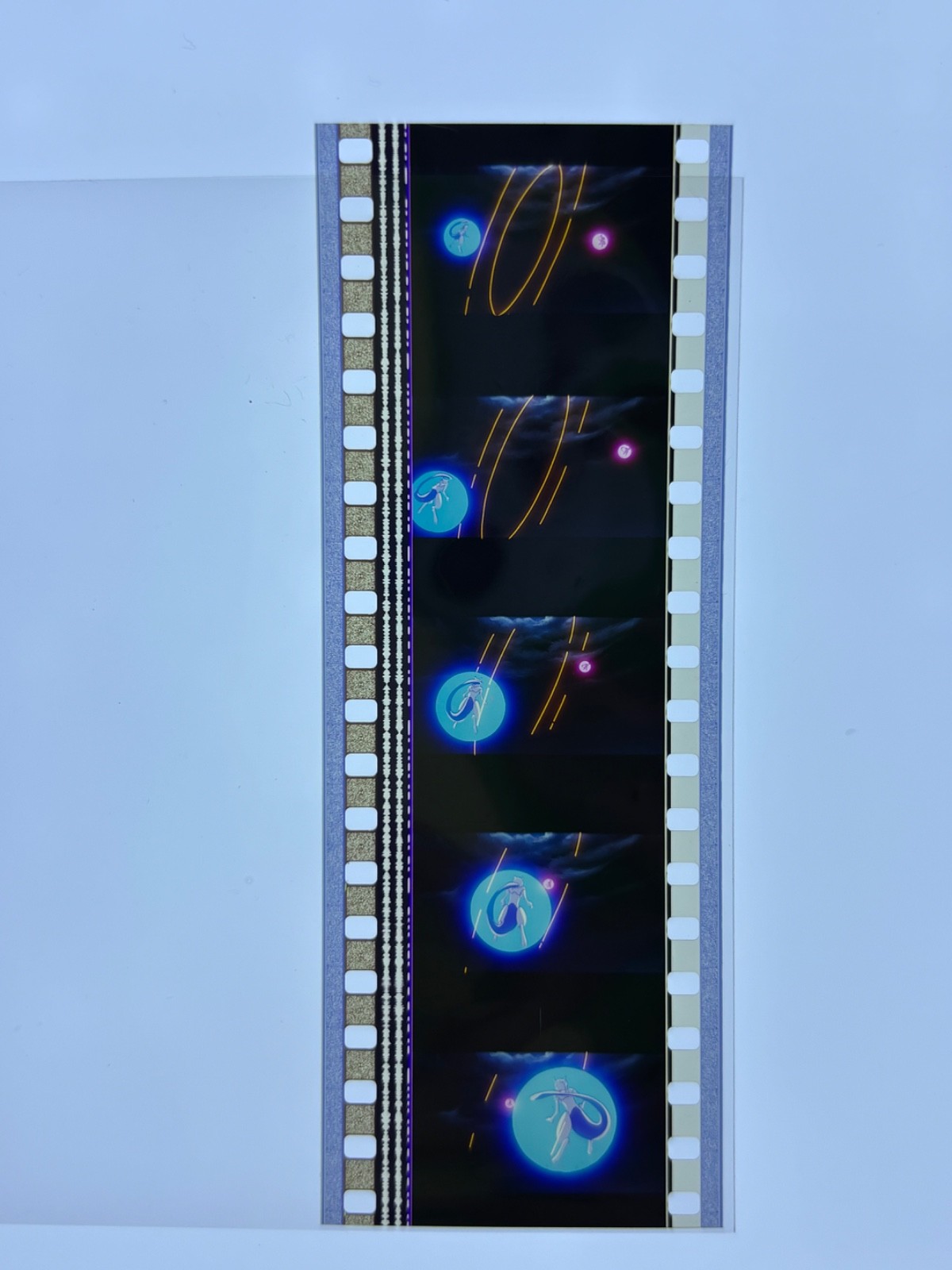Mew vs Mewtwo Film Cell Strip 35mm Pokemon First Movie Mewtwo Strikes Back