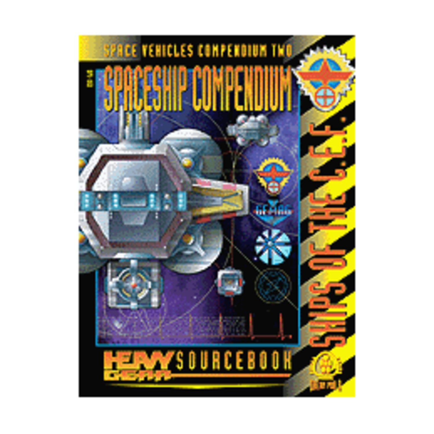 DP9 Heavy Gear Spaceship Compendium #2 - Ships of the C.E.F. EX