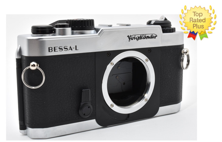 🎦[Near MINT] VOIGTLANDER BESSA-L Rangefinder Film Camera Silver Body From JAPAN