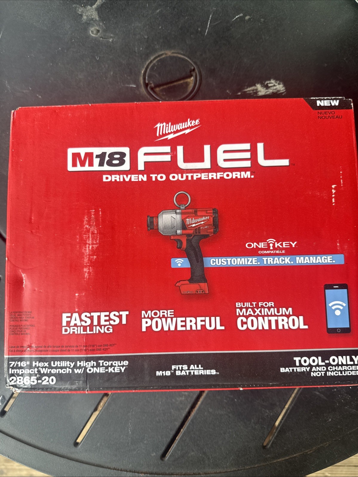 Milwaukee 2865-20 M18 FUEL 7/16 in Hex Utility| High Torque Impac Wrench |OneKey