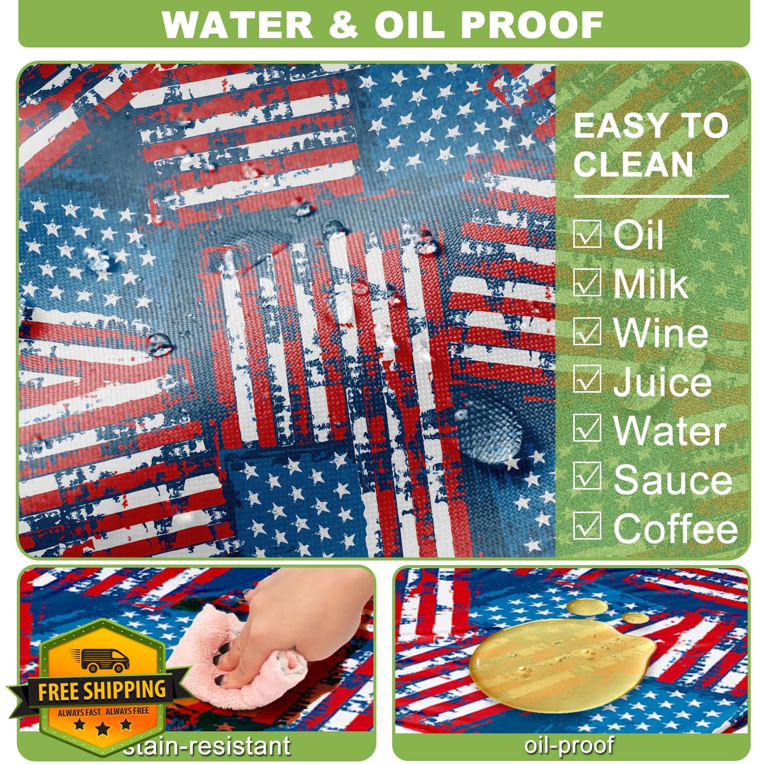 Picnic Table Cover w/Bench Covers - RV Camping Glamping Patio Outdoor