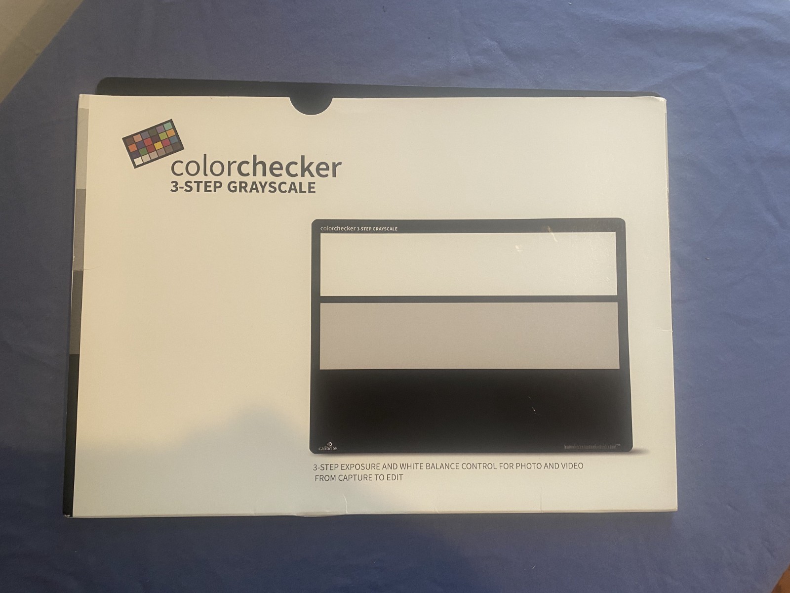 Calibrite Colorchecker 3-Step Grayscale (Very Lightly Used)