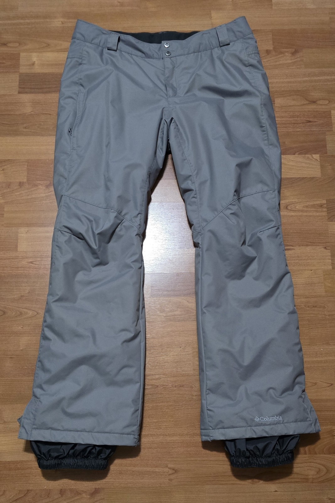 Columbia Omni-Tech Men's Insulated Ski Snow Pants Gray XL Regular Waterproof