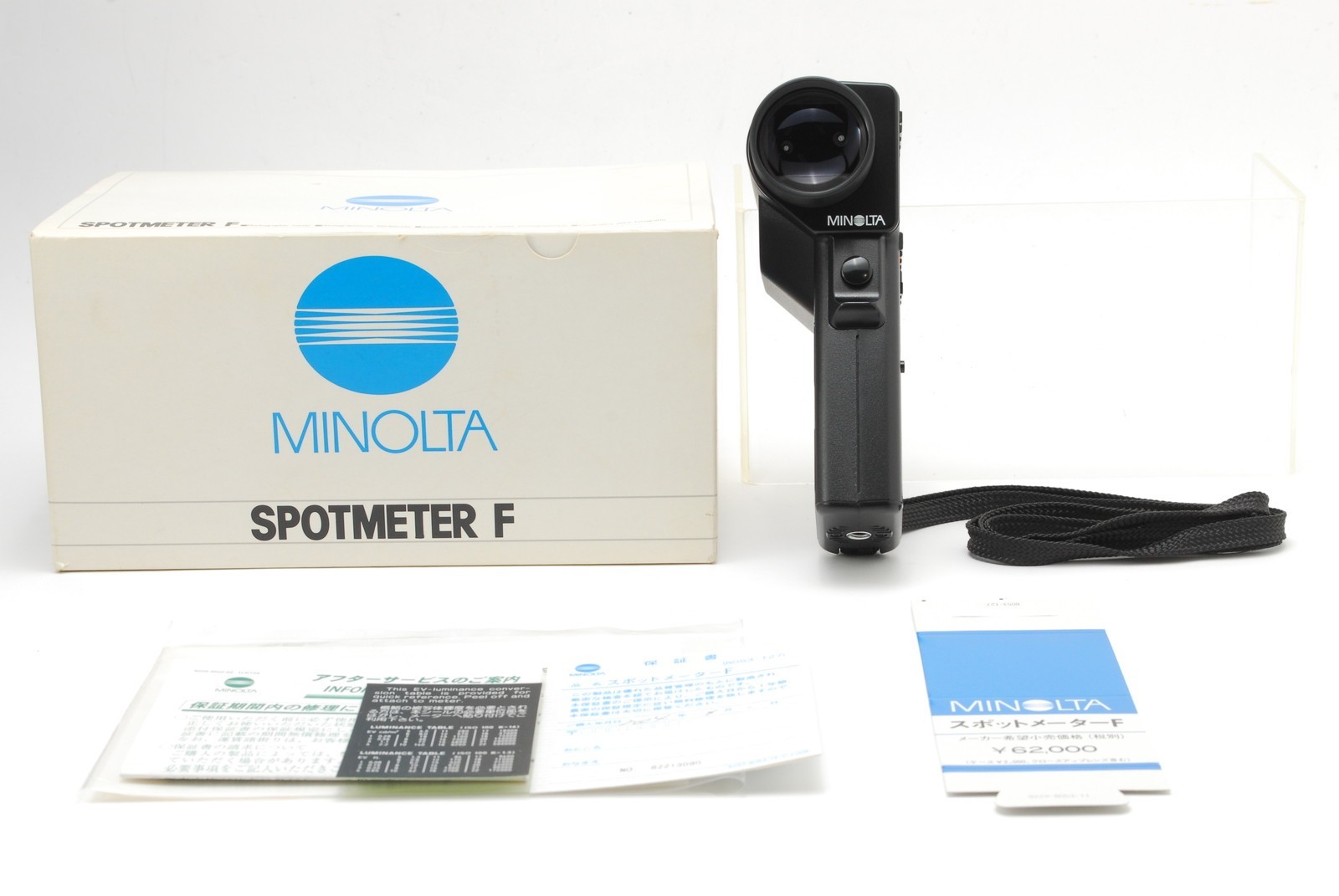 Read! Minolta Spotmeter F Light Exposure Spot Meter [TOP MINT in Box] JAPAN #49