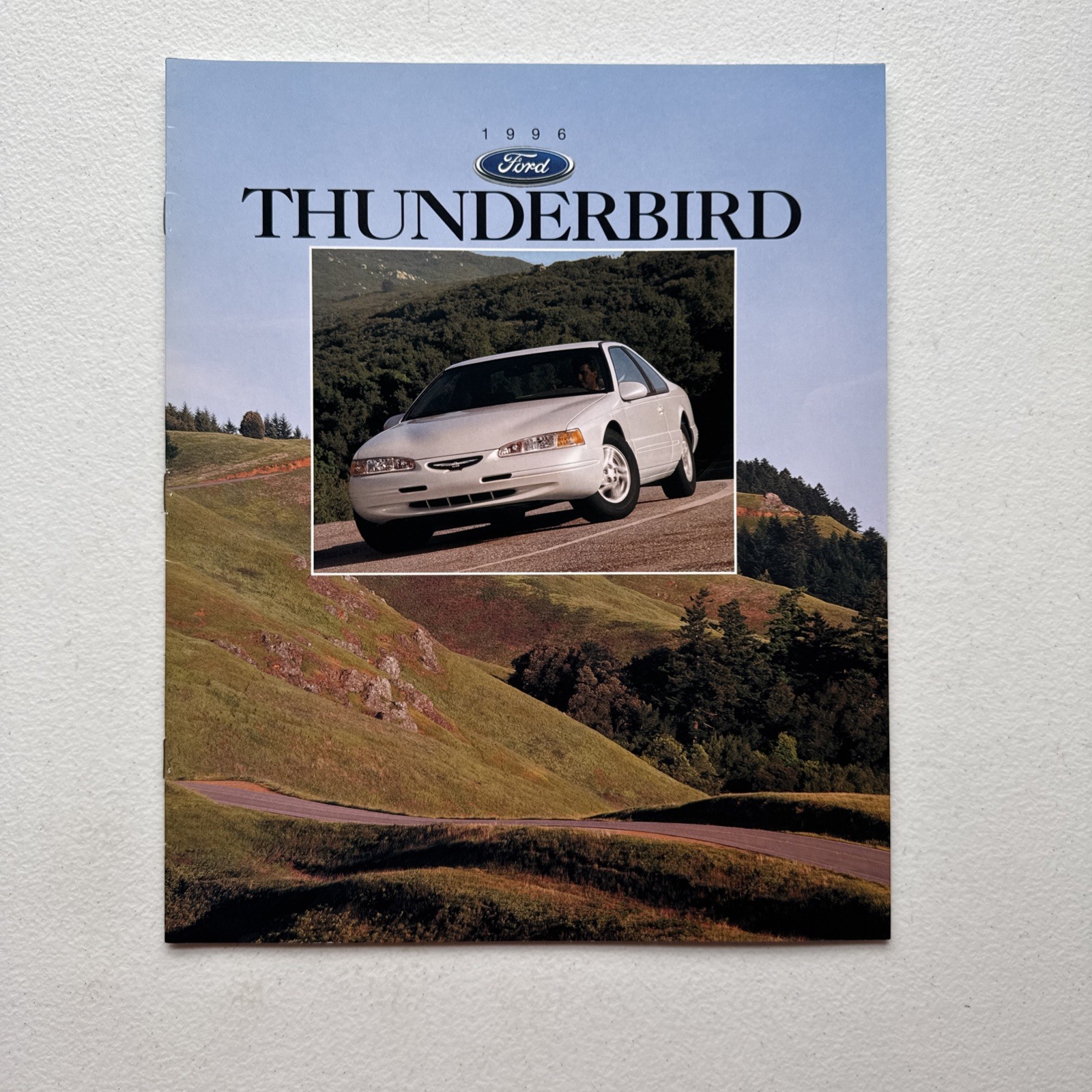 Vintage 1996 Ford Thunderbird Sales Dealer Catalog