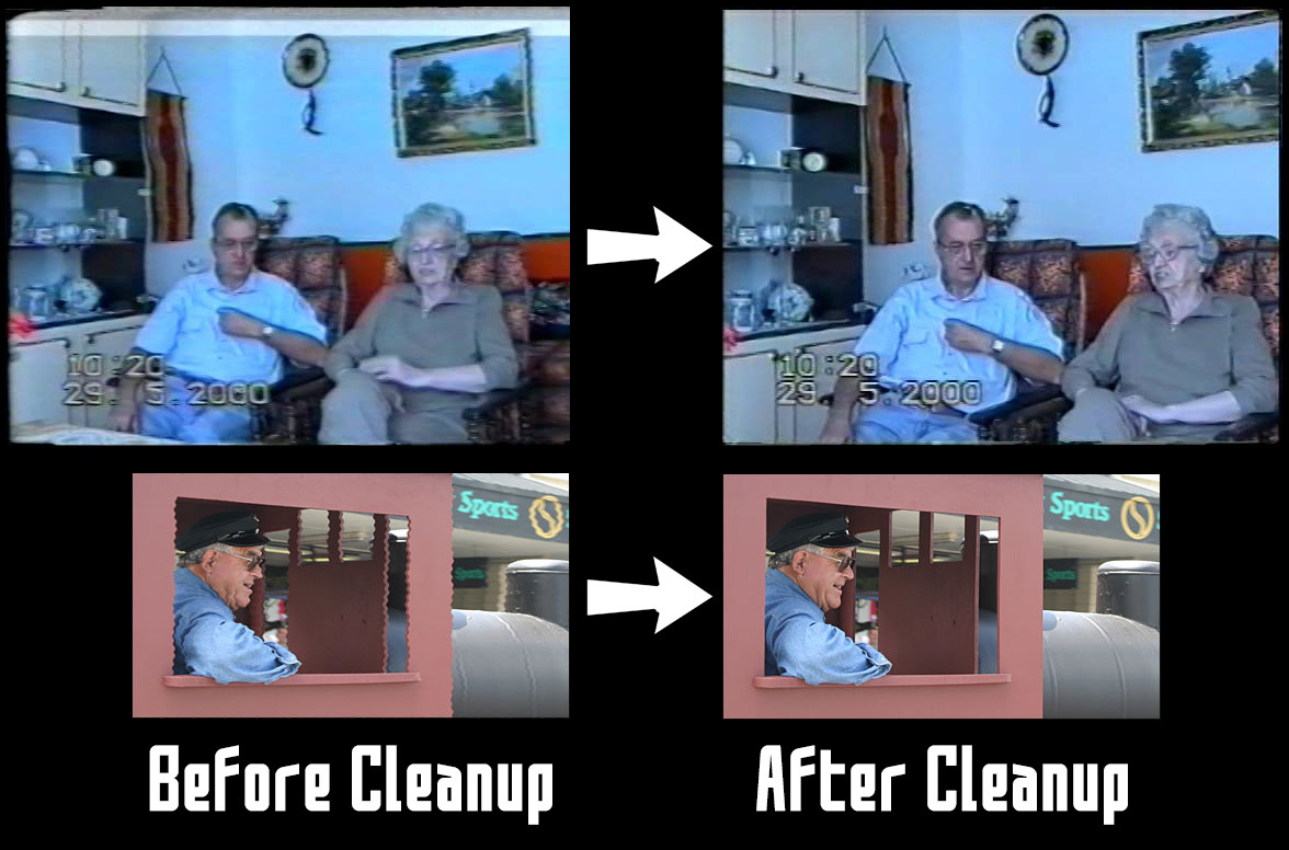 Transfer convert miniDV, VHS, Hi8 8mm video tape to DVD and MP4 download link