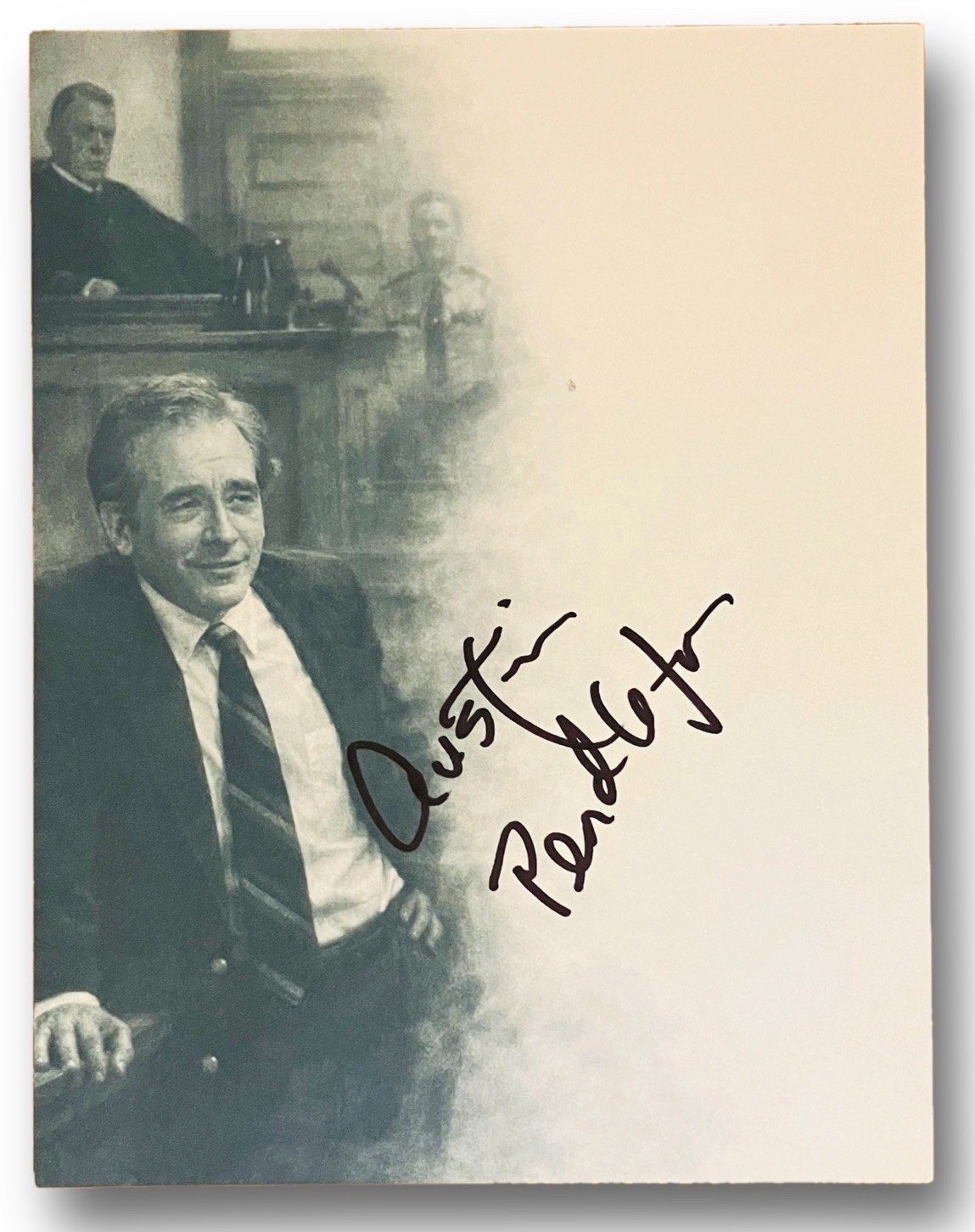 Austin Pendleton Signed 1/1 My Cousin Vinny Custom Art Print 8.5x11 Autographed