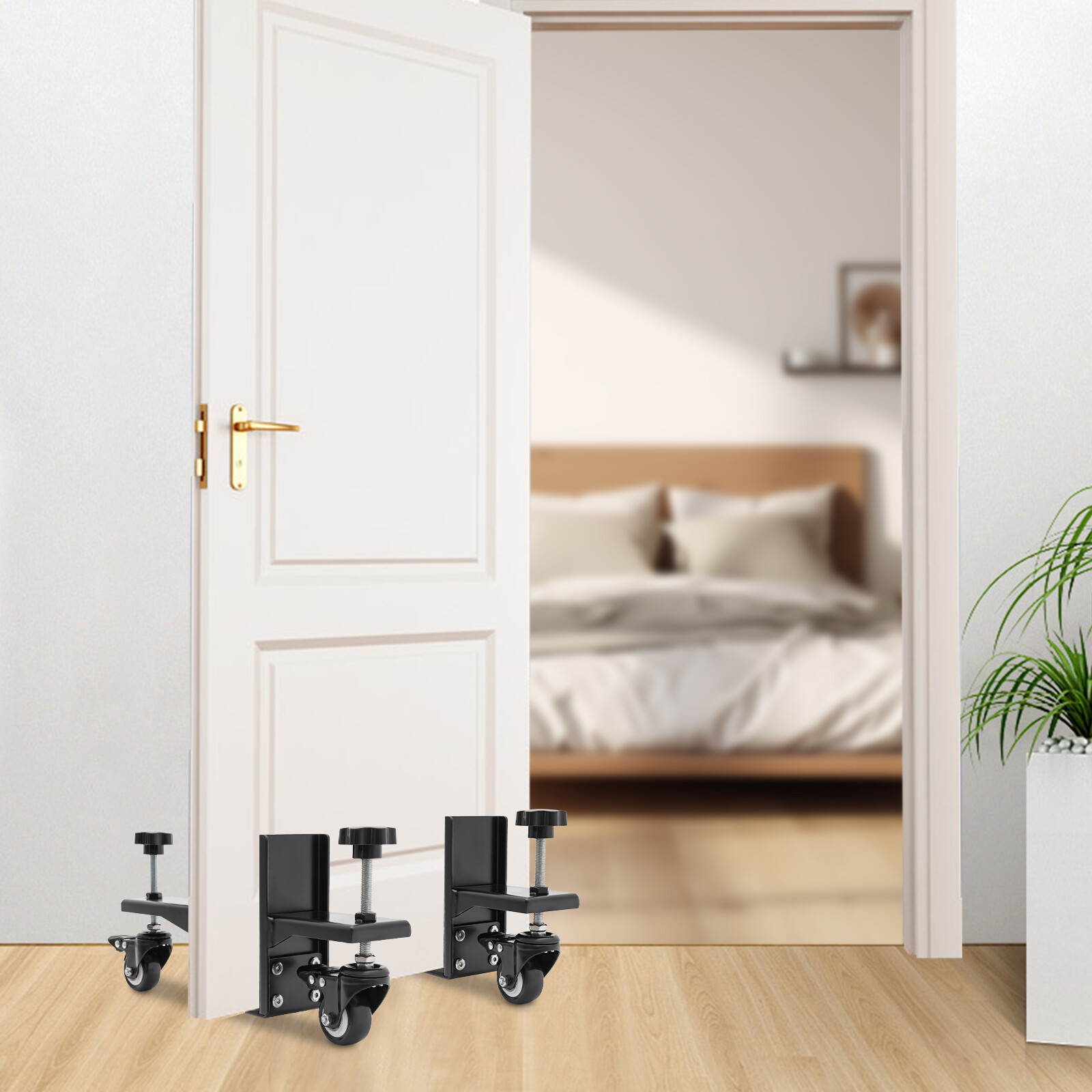 2-Pack Door Installation Tool Pressure Plate Holder Door Mounting Tool 453.59kg