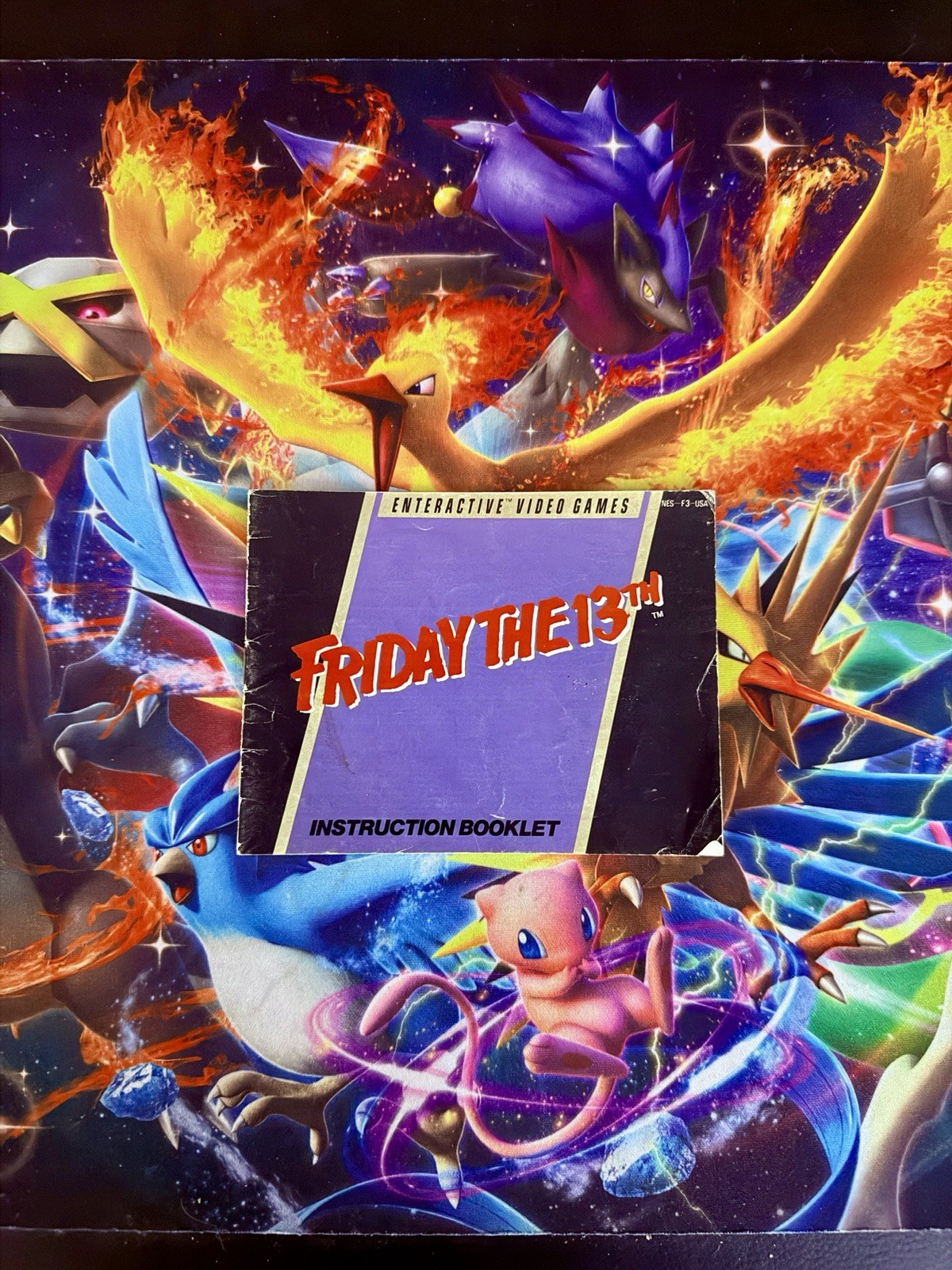 Friday the 13th - Nintendo NES Manual Instruction Booklet - Fast Free Shipping!