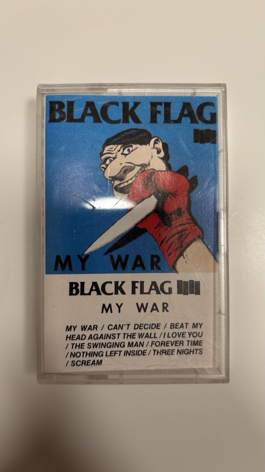 Black Flag My War Cassette Rare 1984 SST Records.