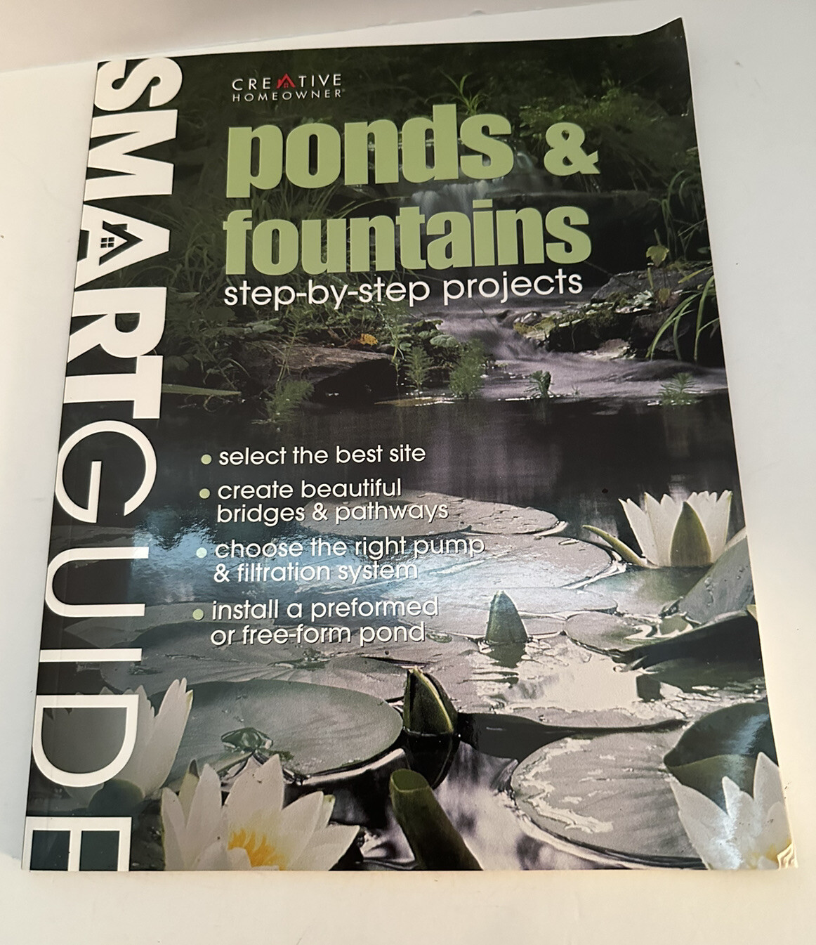 PONDS & FOUNTAINS Step-By-Step FREE SHIPPING 