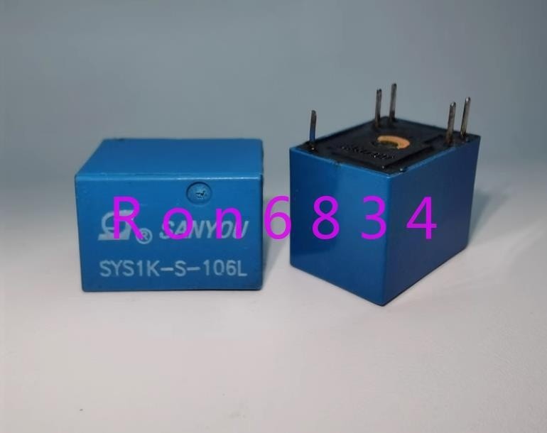 5pcs used Sanyou SYS1K-S-106L relay *tn
