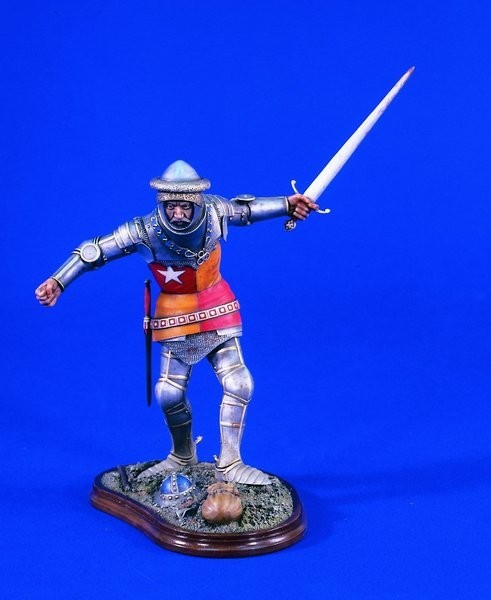 Verlinden - Richard De Vere - Battle Of Agincourt 120mm (1650) Modeling