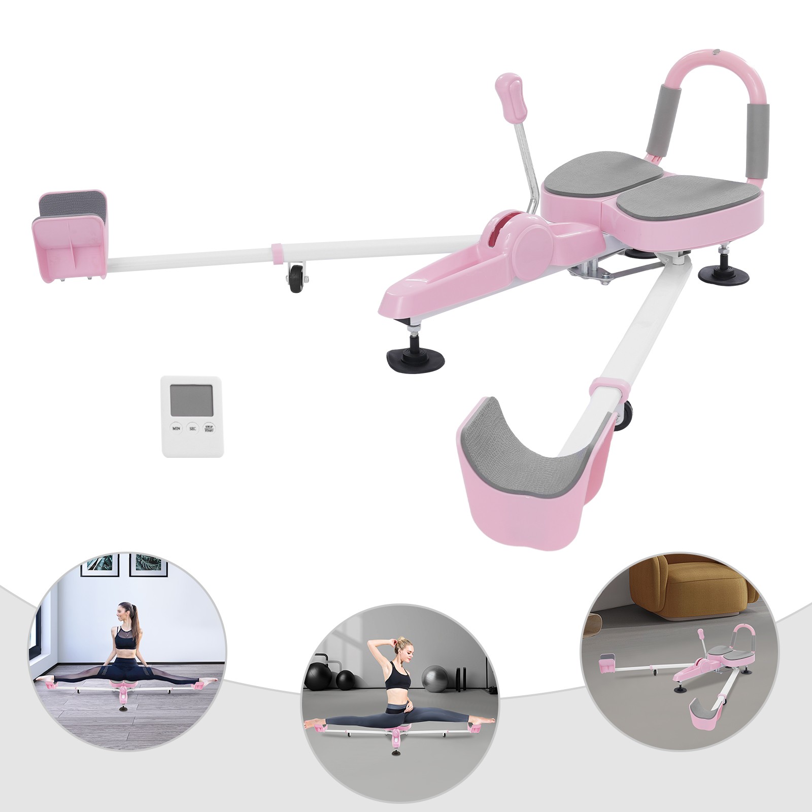 Durable Flexibility Leg Stretcher for Safe Stretching - Adjustable Design