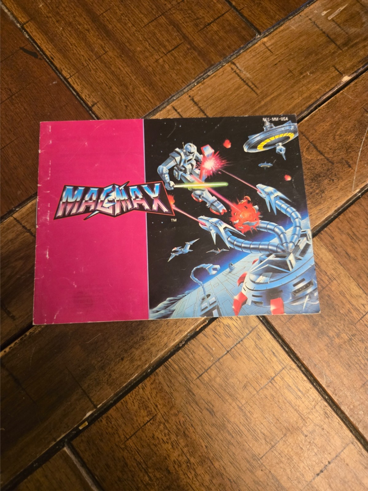 Nintendo NES Instruction Manual Magmax