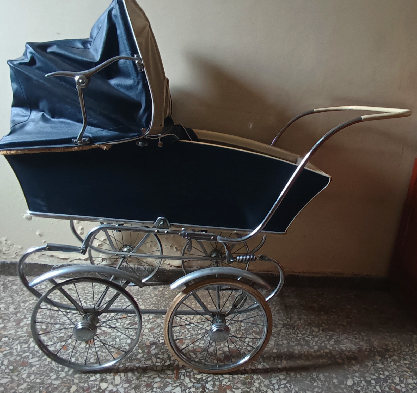 vintage baby carriage