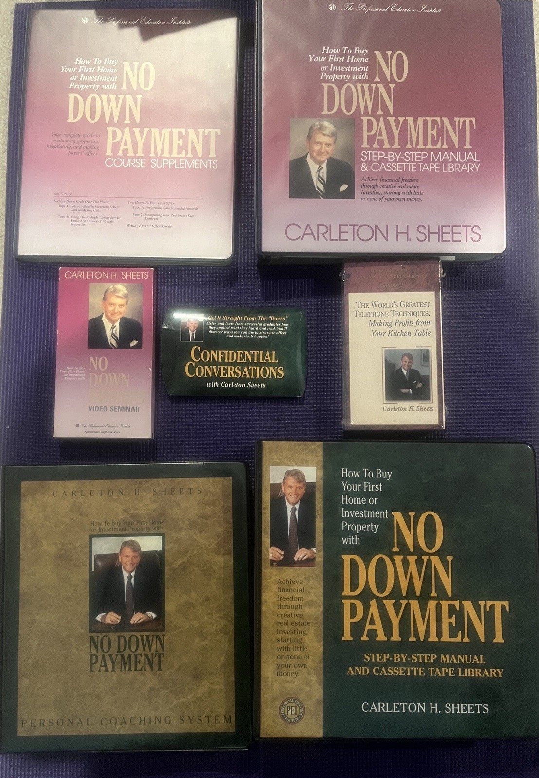 2 Carleton Sheets No Down Payment Real Estate Courses - FREE US  SHIPPING