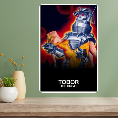 Tobor the Great Classic Movie Metal Poster Sign