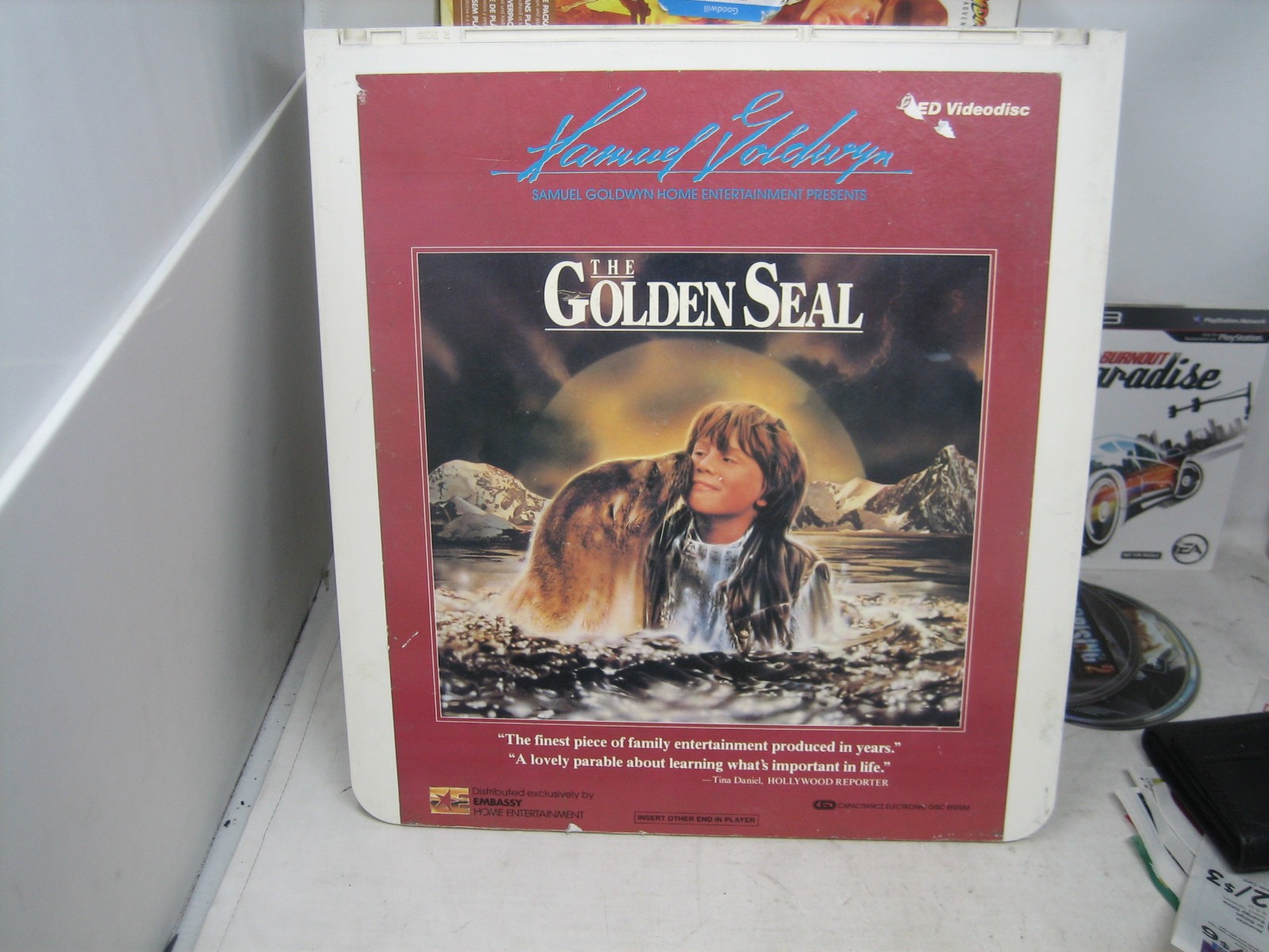 the golden seal ced video disc movie vtg 1983