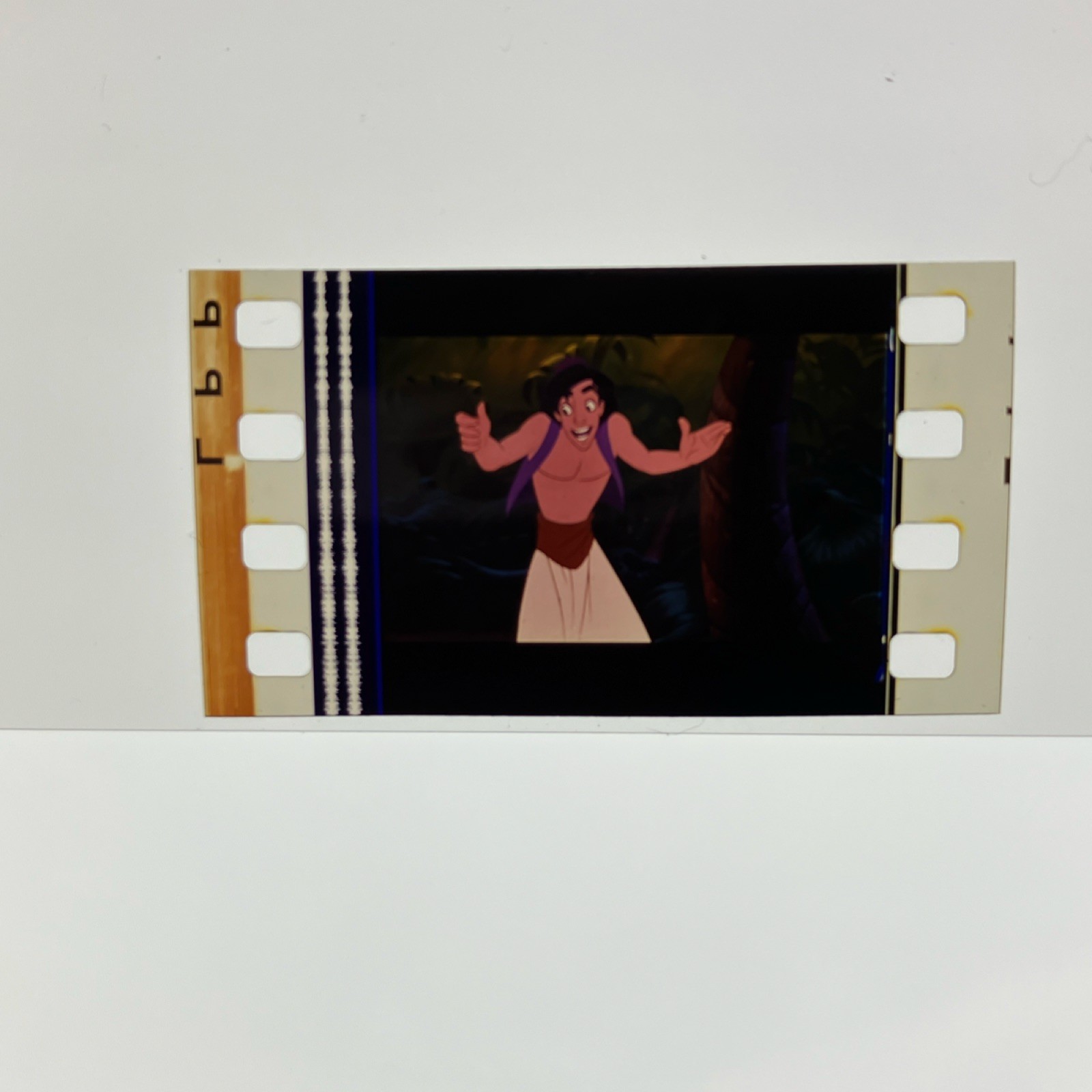 Aladdin Disney Authentic 35mm Animation Film Cell