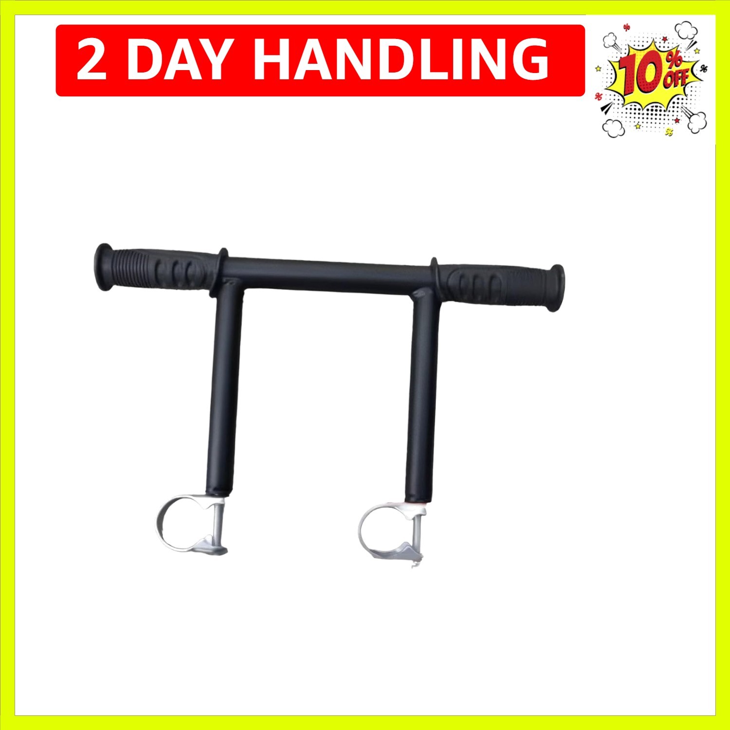 Metal Stroller Handle Extender, Handlebars Extender Extension for Trolley, Pu...