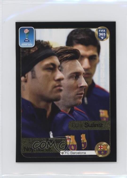 2016 Panini Fifa 365 Album Stickers - The Golden World of Football Neymar Jr 3f3