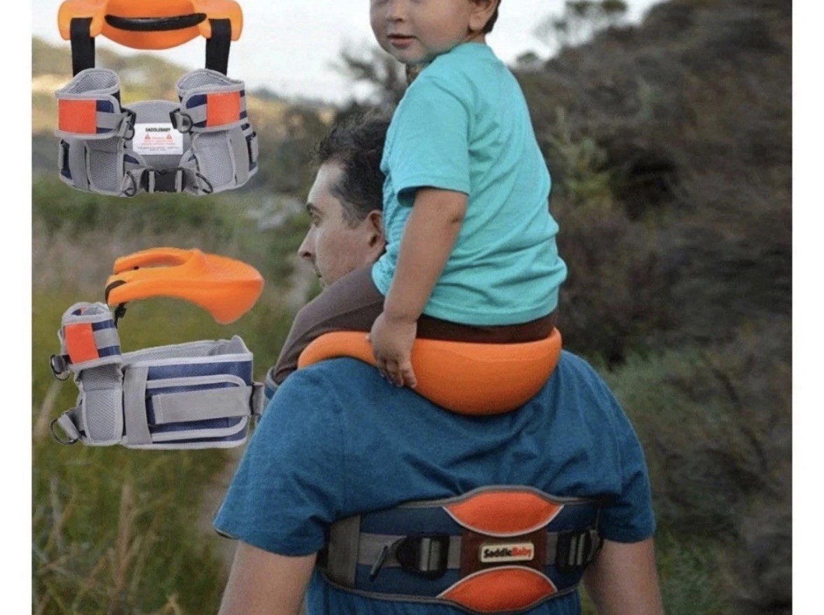 Saddle Baby Hands-Free Toddler Carrier Backpack