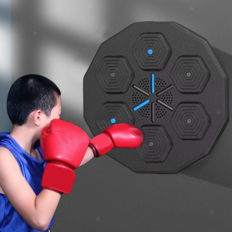 LED Light Boxing Bluetooth Sandbag Electronic Wall Target Practice Music Machine