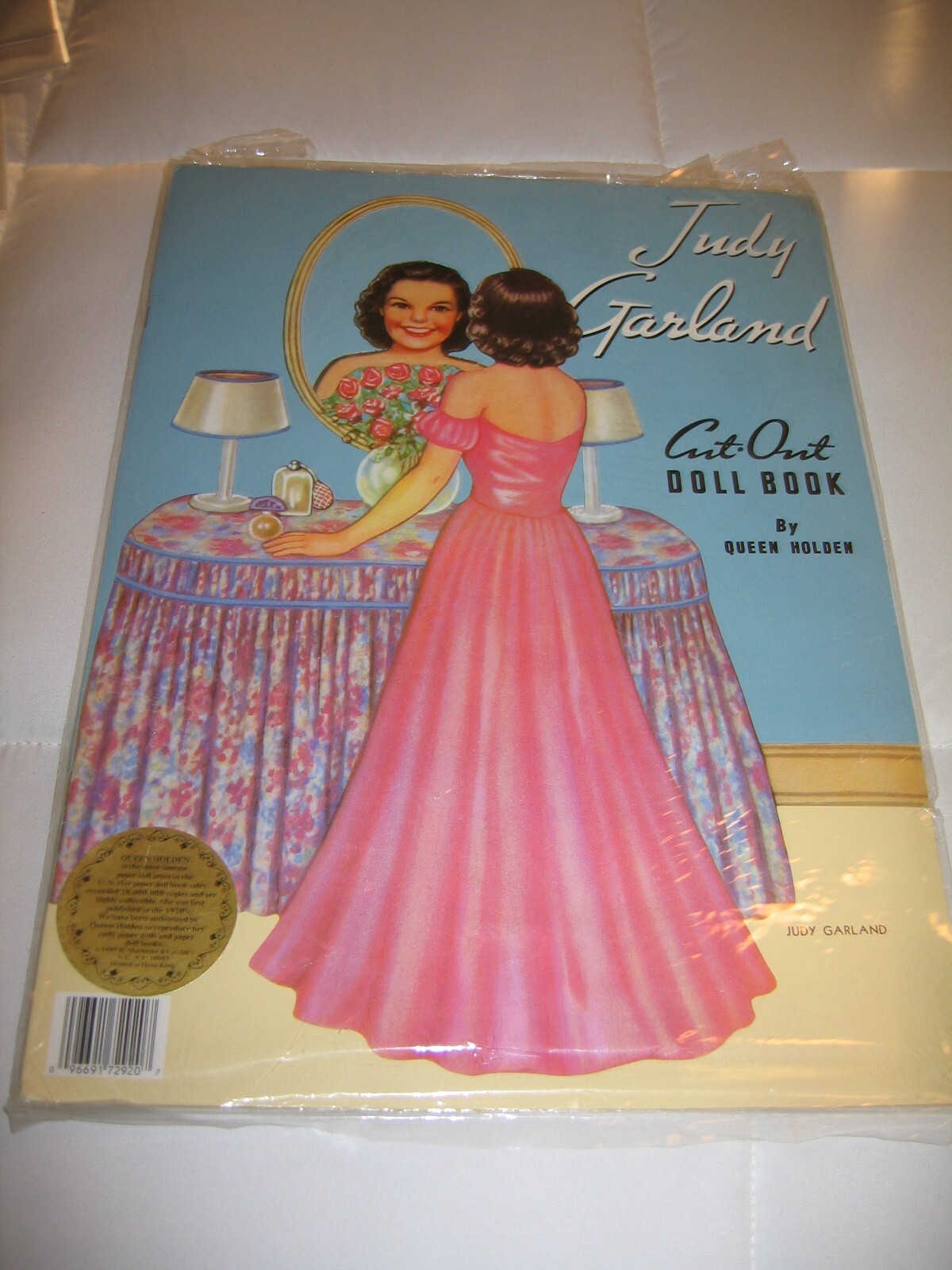 Vintage Judy Garland Queen Holden Paper Dolls 1989 B. Shackman NEW