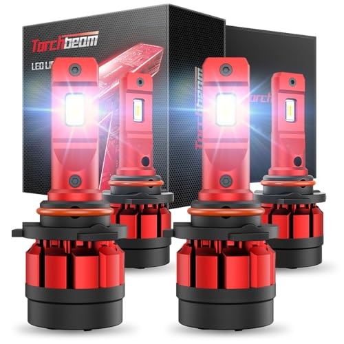  9005 9006 Fog Lights, 56000LM Super Bright HB3 HB4 Bulbs with Fan, 9005+9006