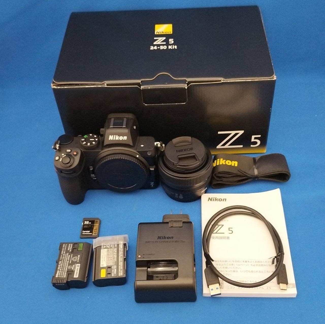NIKON Z5 Mirrorless Camera Kit 24-50mm Lens Full-Frame 24MP Used From Japan