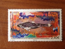 TAAF Yvert No 609 Fauna Fish Poisson Year 2012